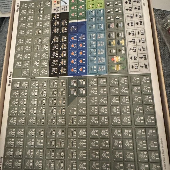 The Dark Valley (open, unpunched) GMT Games - Picture 12 of 13